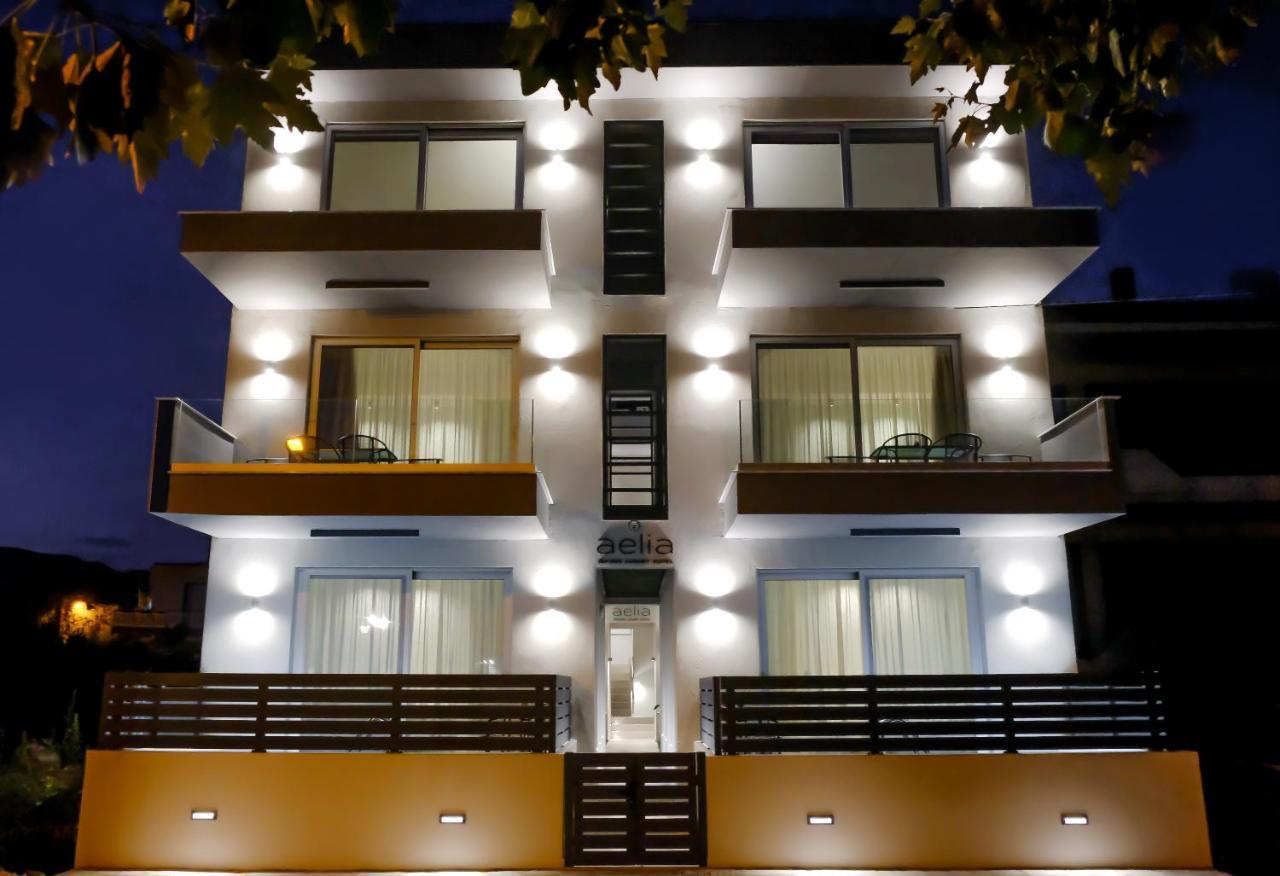 Aelia Seaside Luxury Suites Nea Karvali Extérieur photo
